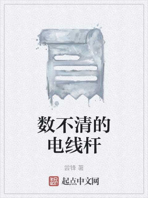 数不清的电线杆
