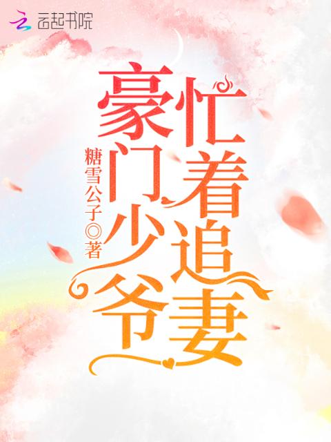 豪门少爷忙着追妻